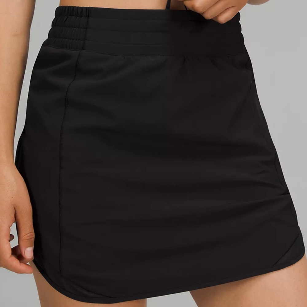 lululemon athletica Black Athletic Skort size 16